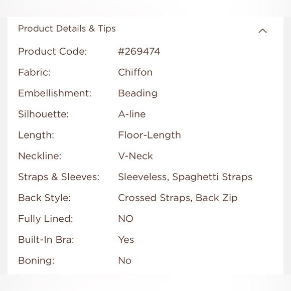 JJ’s house Bridesmaid Dress - Picture 5 of 9